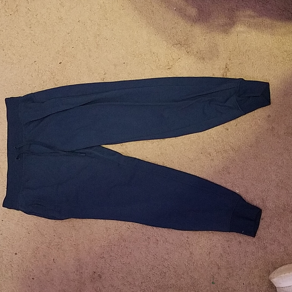 navy blue sweatpants with pockets